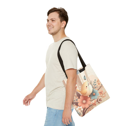 Pastel Canary Tote Bag