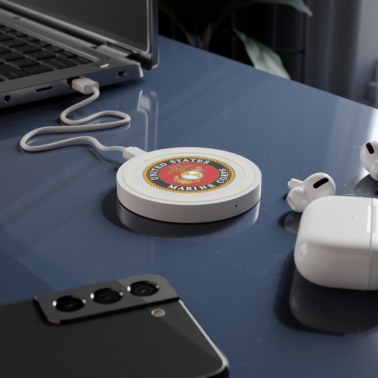 U.S. Marine Corps Quake Wireless Charging Pad