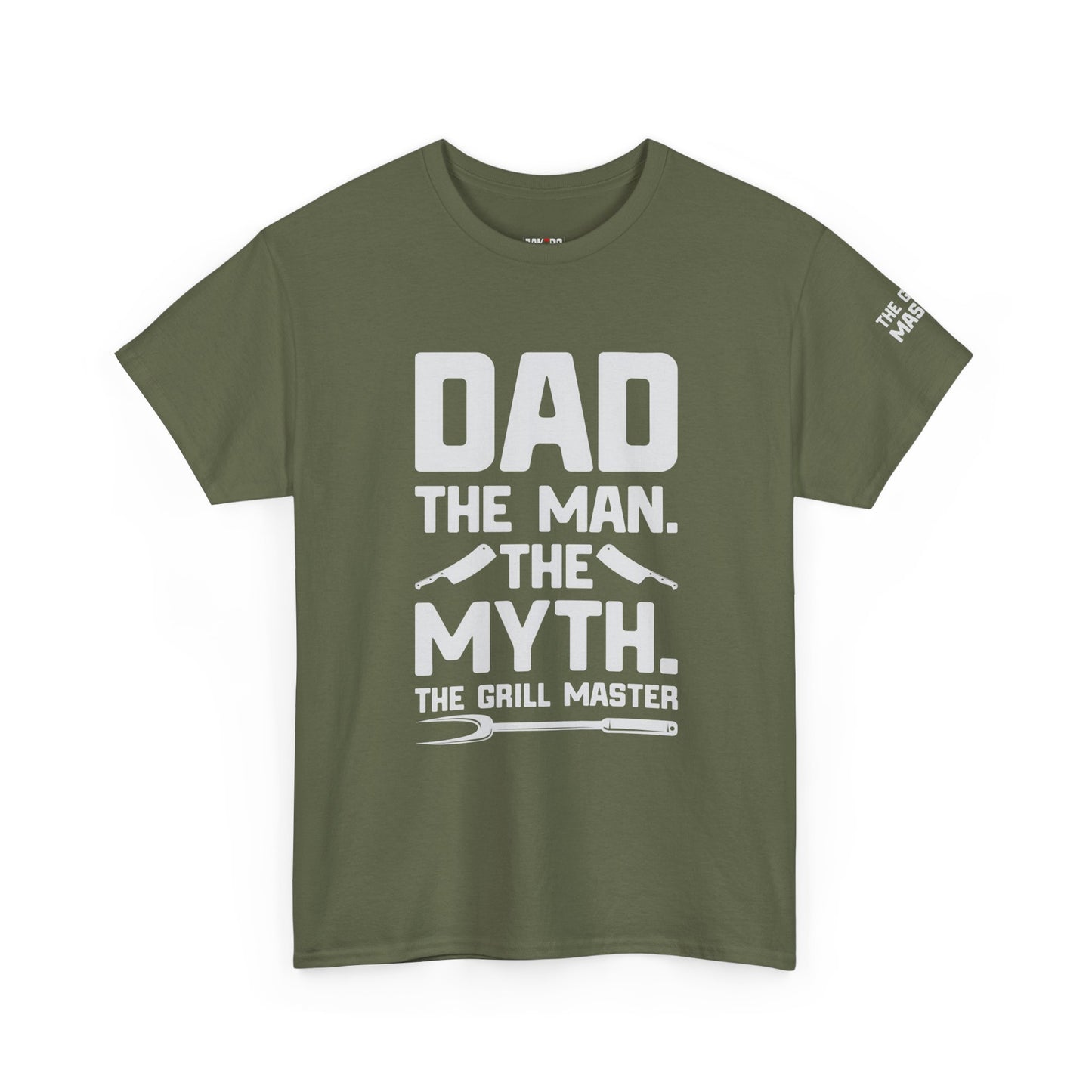 Dad The Man The Myth Grill Master Tee
