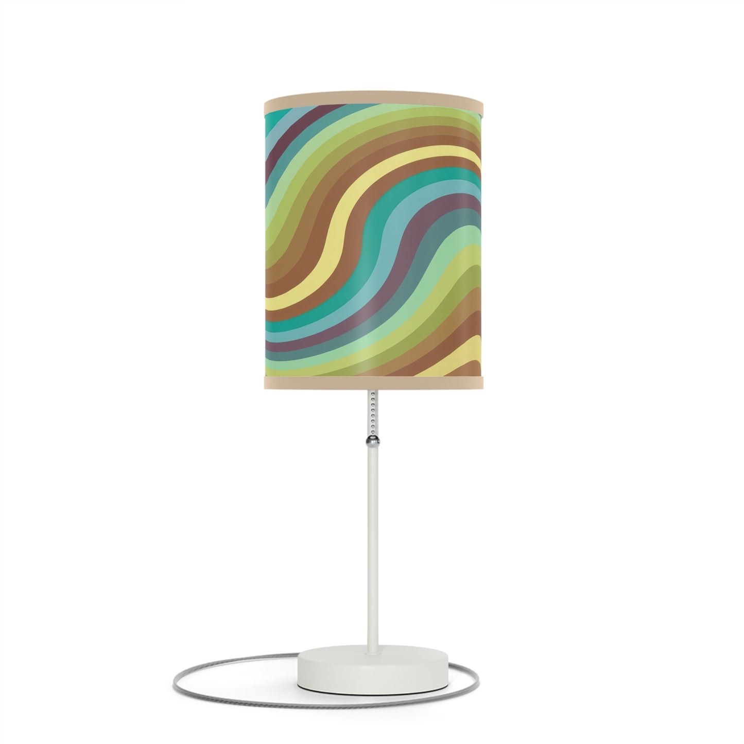 Classic Wave Lamp on a Stand, US|CA plug / White