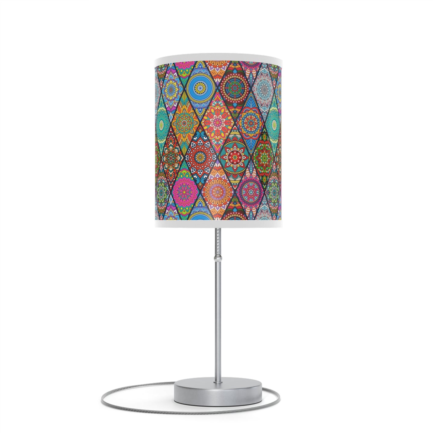 Mandala Argyle Lamp on a Stand, US|CA plug