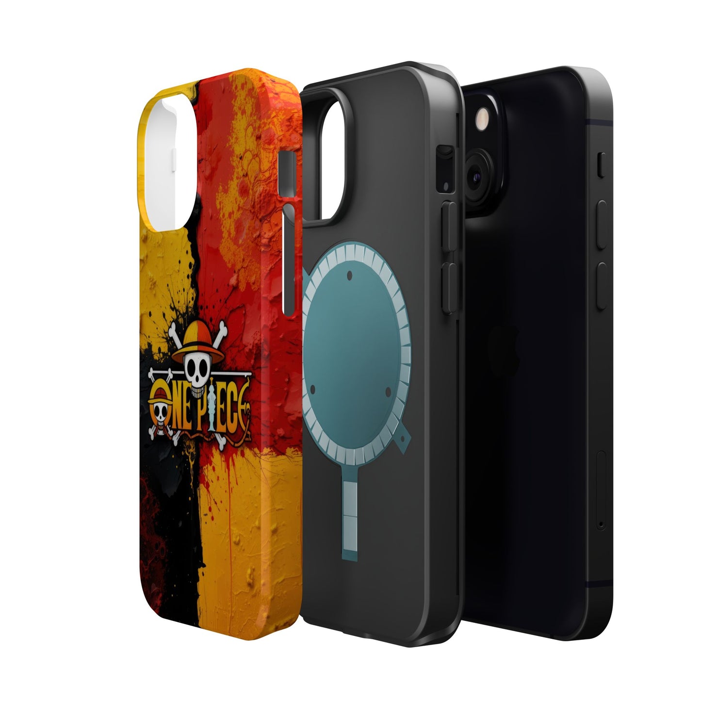 One Piece Vibrant Magnetic iPhone Cases, Anime Accessories