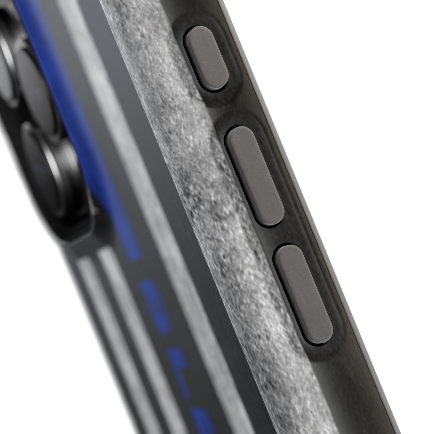 Police Magnetic Phone Cases, Bleed Blue