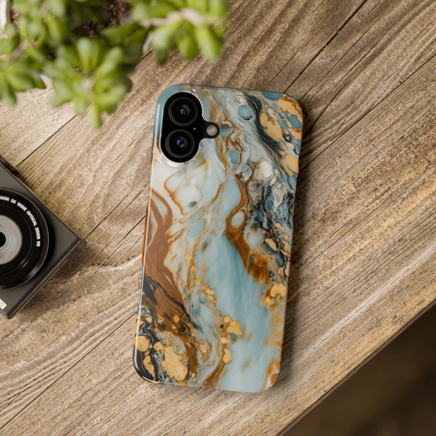 Elegant Marble Slim iPhone Case