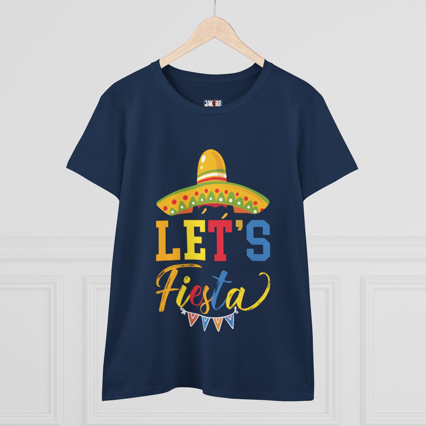 Women’s Fiesta Tee - Celebrate in Style with Fun ‚Let's Fiesta‘ Design