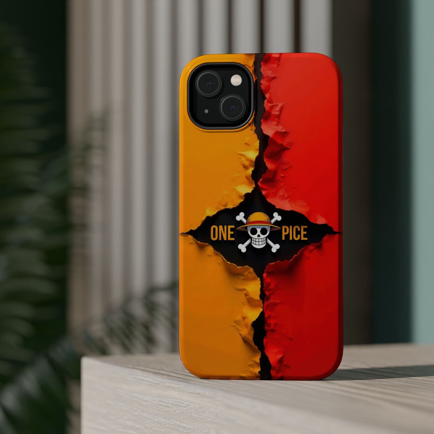 Bold One Piece Magnetic Tough Cases, Anime Phone Cover