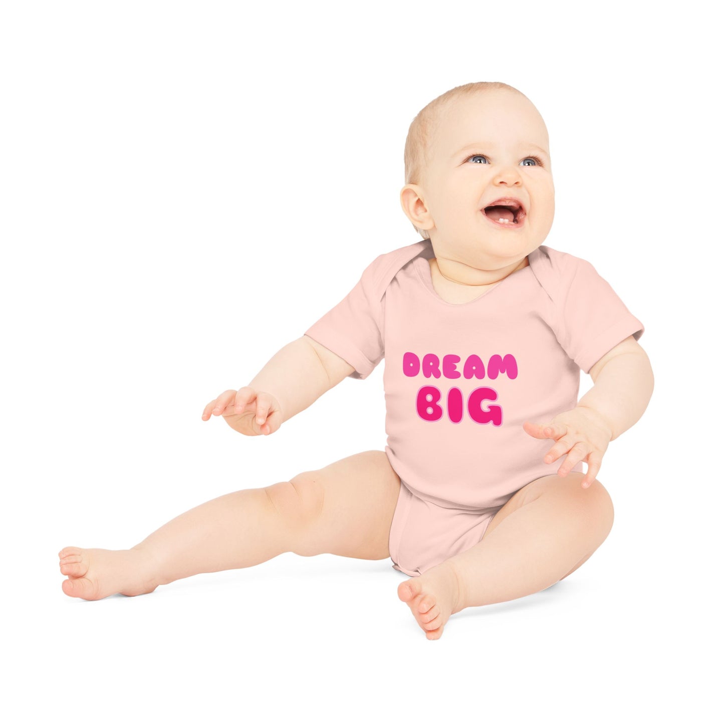 Dream Big Organic Short Sleeve Bodysuit