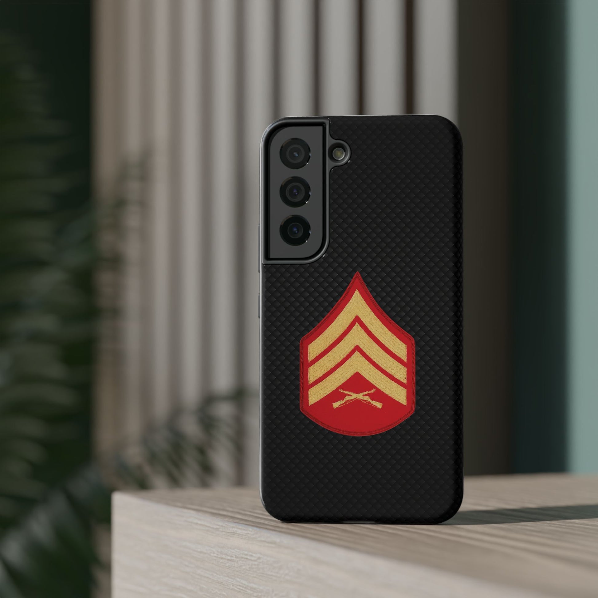 Rank Insignia Impact-Resistant Cases, Sergeant