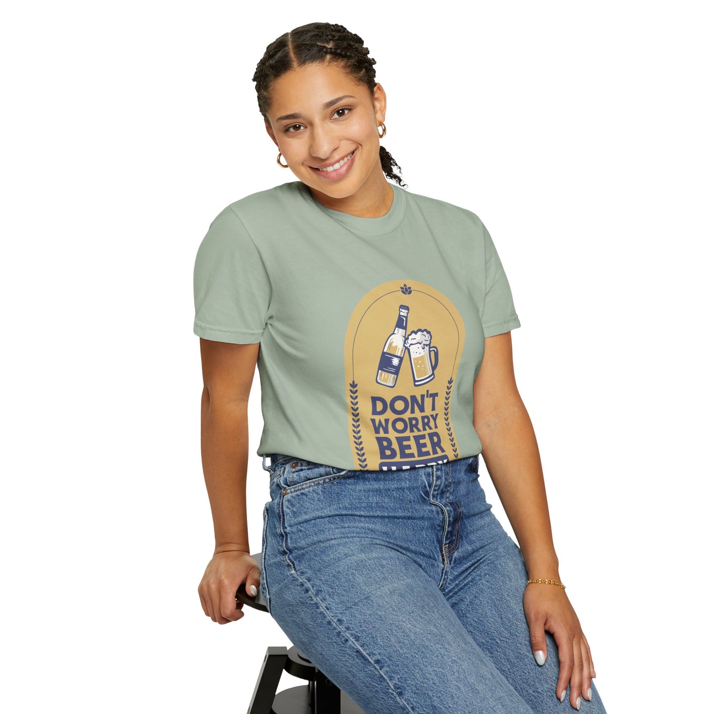 Beer Happy Unisex T-shirt - Funny Beer Tee