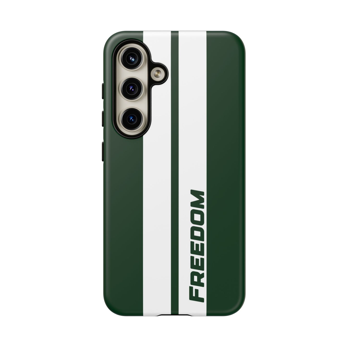 Freedom Tough Case, Olive Green Motorsport-Inspired Cove