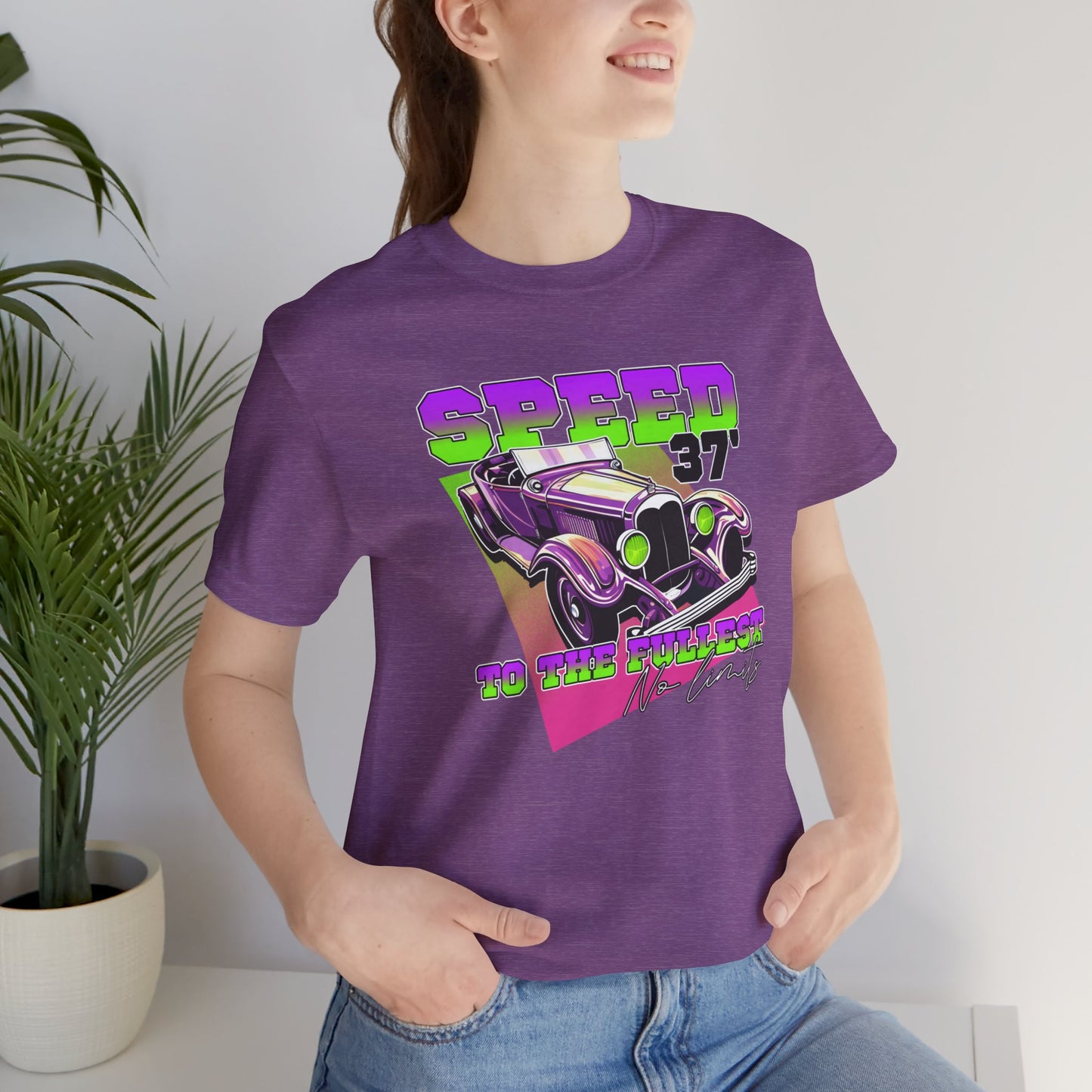 Speed To The Fullest No Limits Unisex Jersey Short Sleeve Tee