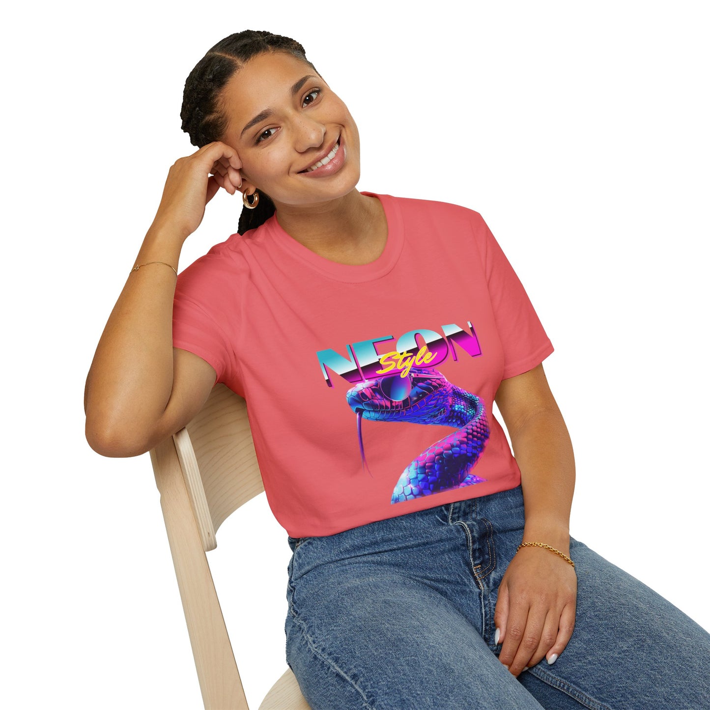 Neon Style Unisex Softstyle T-Shirt