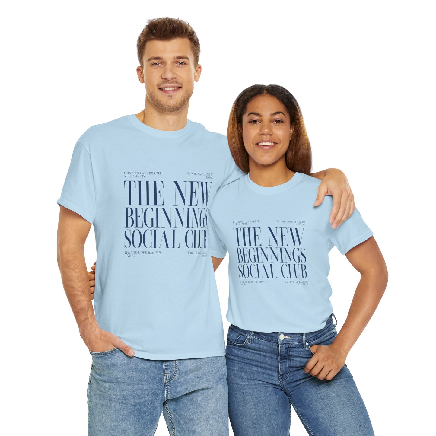 Camiseta unisex de estilo suave The New Beginnings Social Club 