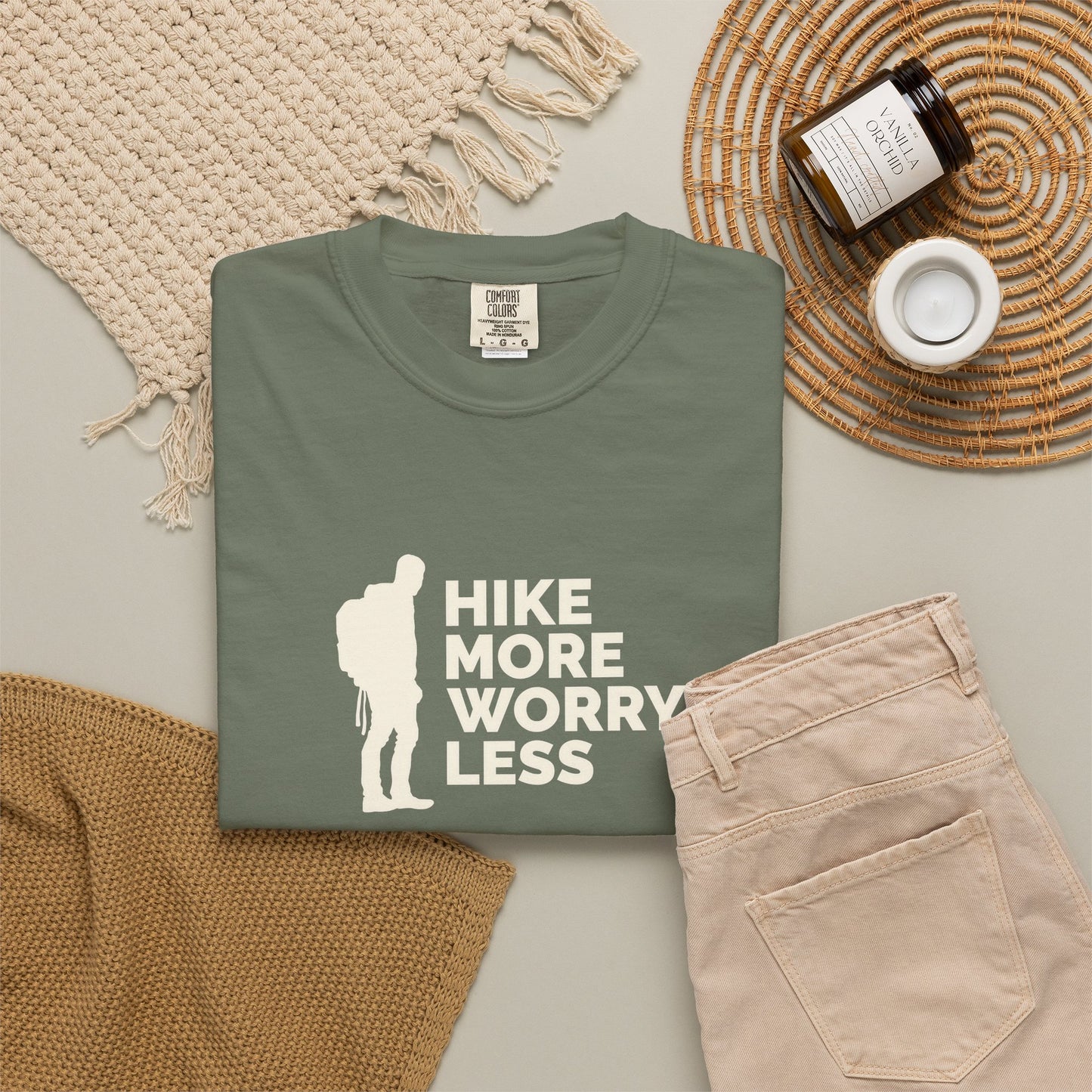 Hike More Worry Less Unisex T-shirt