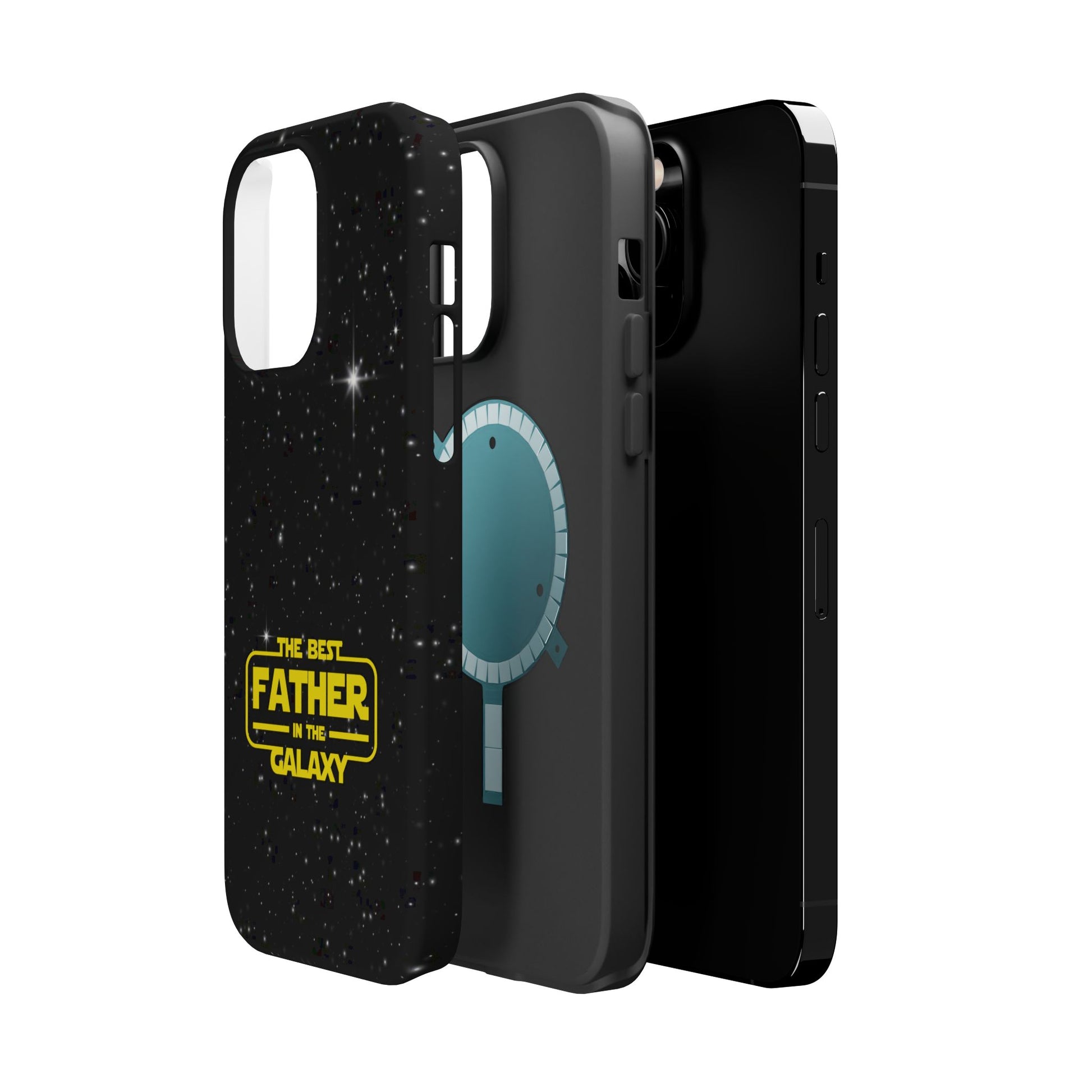 Galaxy-Themed iPhone Magnetic Case - Perfect Gift for the Best Father