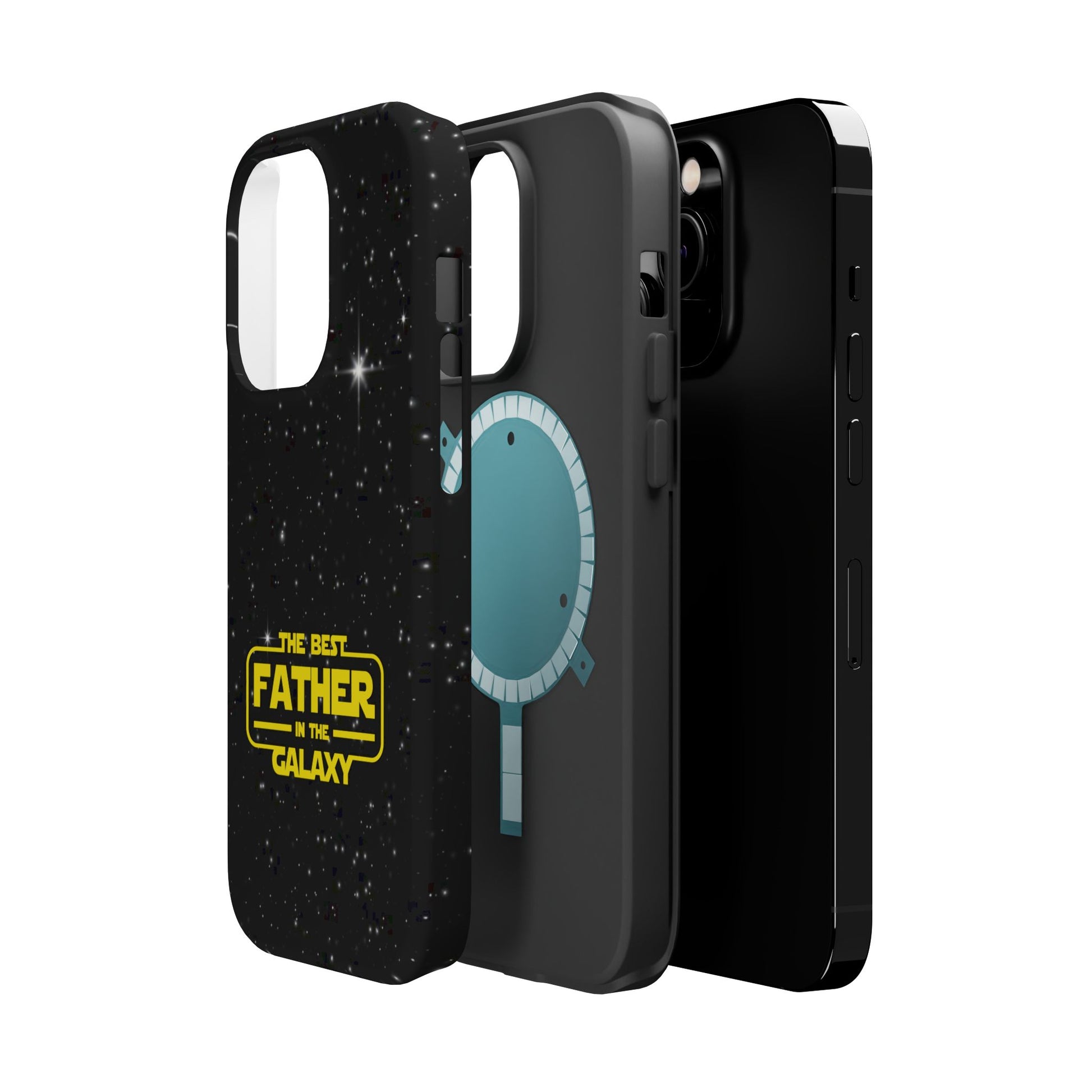 Galaxy-Themed iPhone Magnetic Case - Perfect Gift for the Best Father