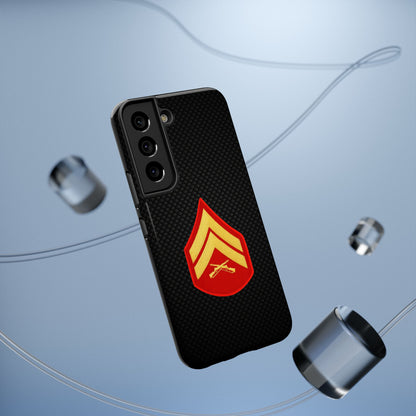 Rank Insignia Impact-Resistant Cases,  Corporal