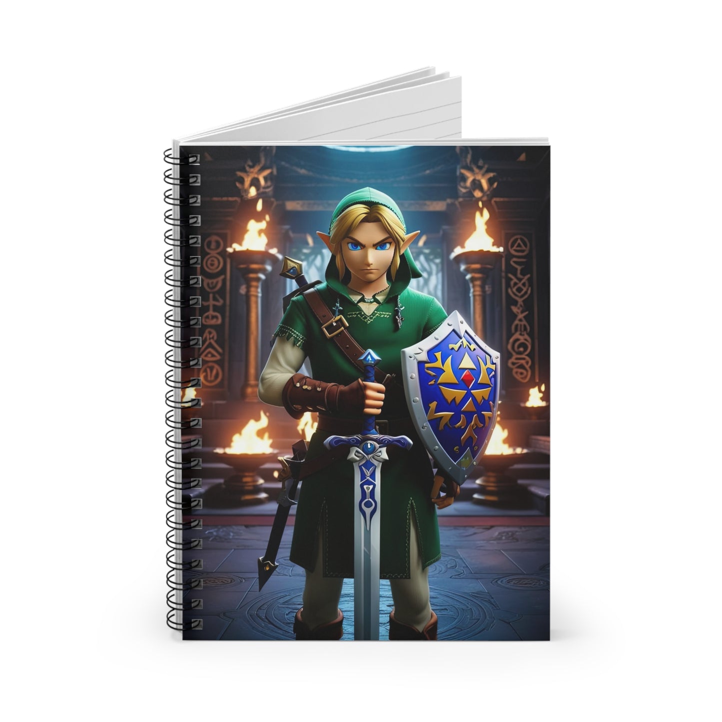 Epic Adventure Spiral Notebook 6" x 8" – Ruled Line