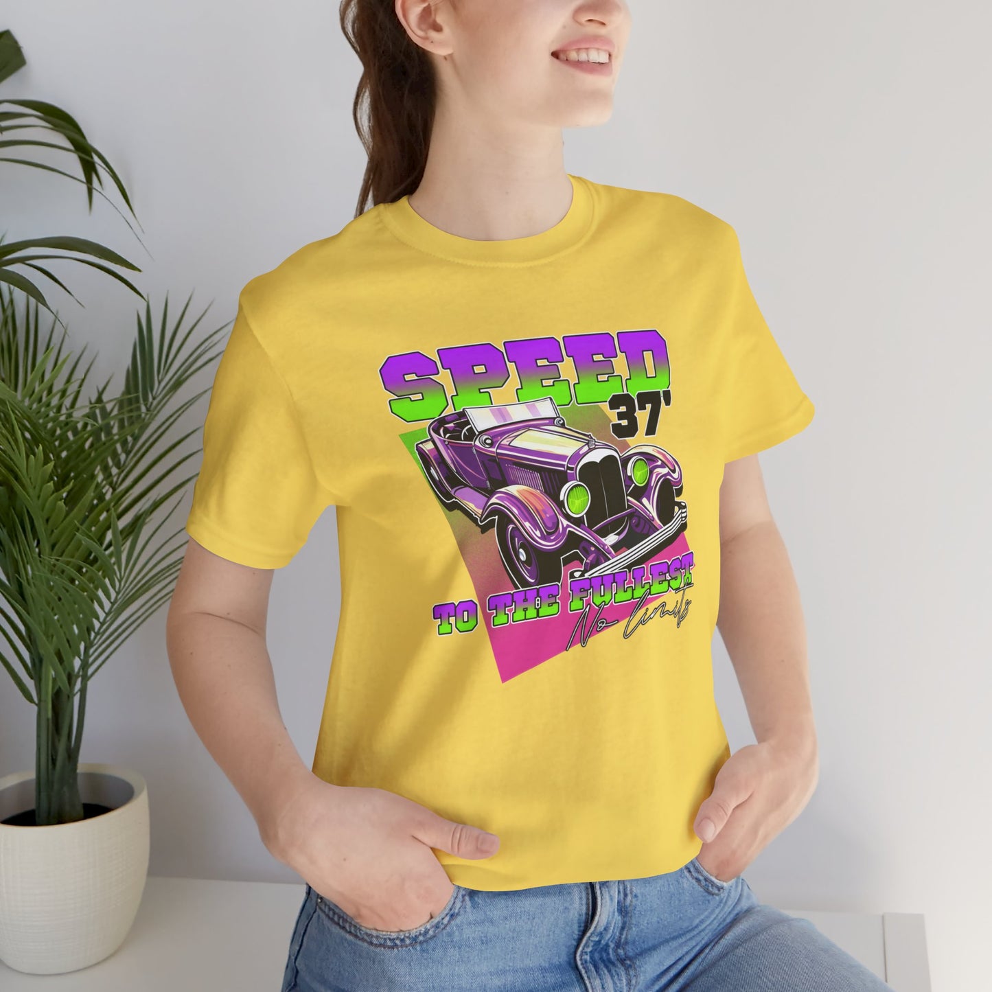 Speed To The Fullest No Limits Unisex Jersey Short Sleeve Tee