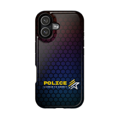 Police Magnetic iPhone Cases, License To Arrest