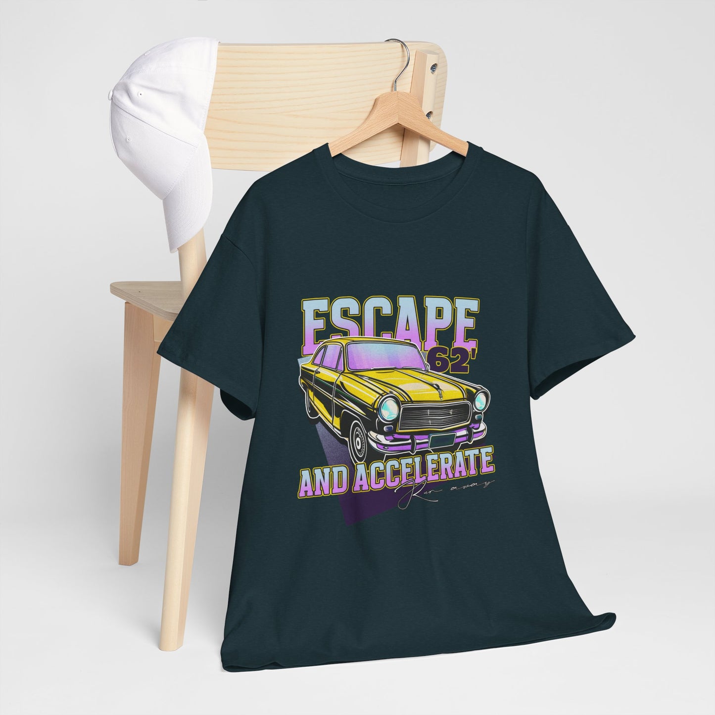 Camiseta de manga corta unisex Escape And Accelerate 