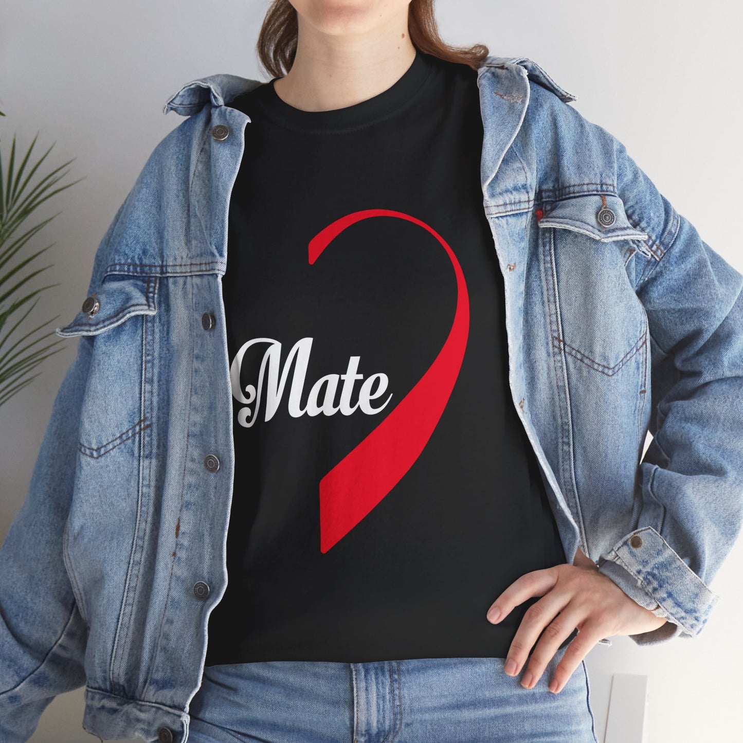 Soulmate Tee, Romantic Valentine T-Shirt for Couples, B Part