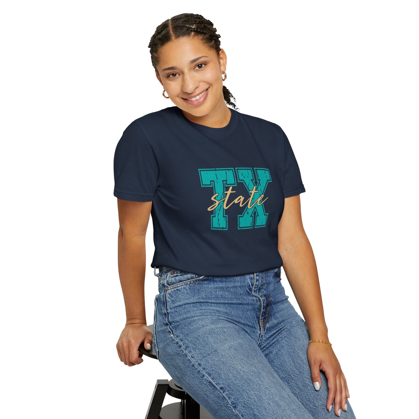 TX State Unisex Garment-Dyed T-shirt