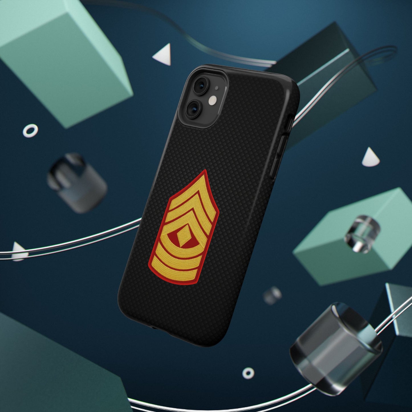 Rank Insignia Impact-Resistant Cases, First Sergeant