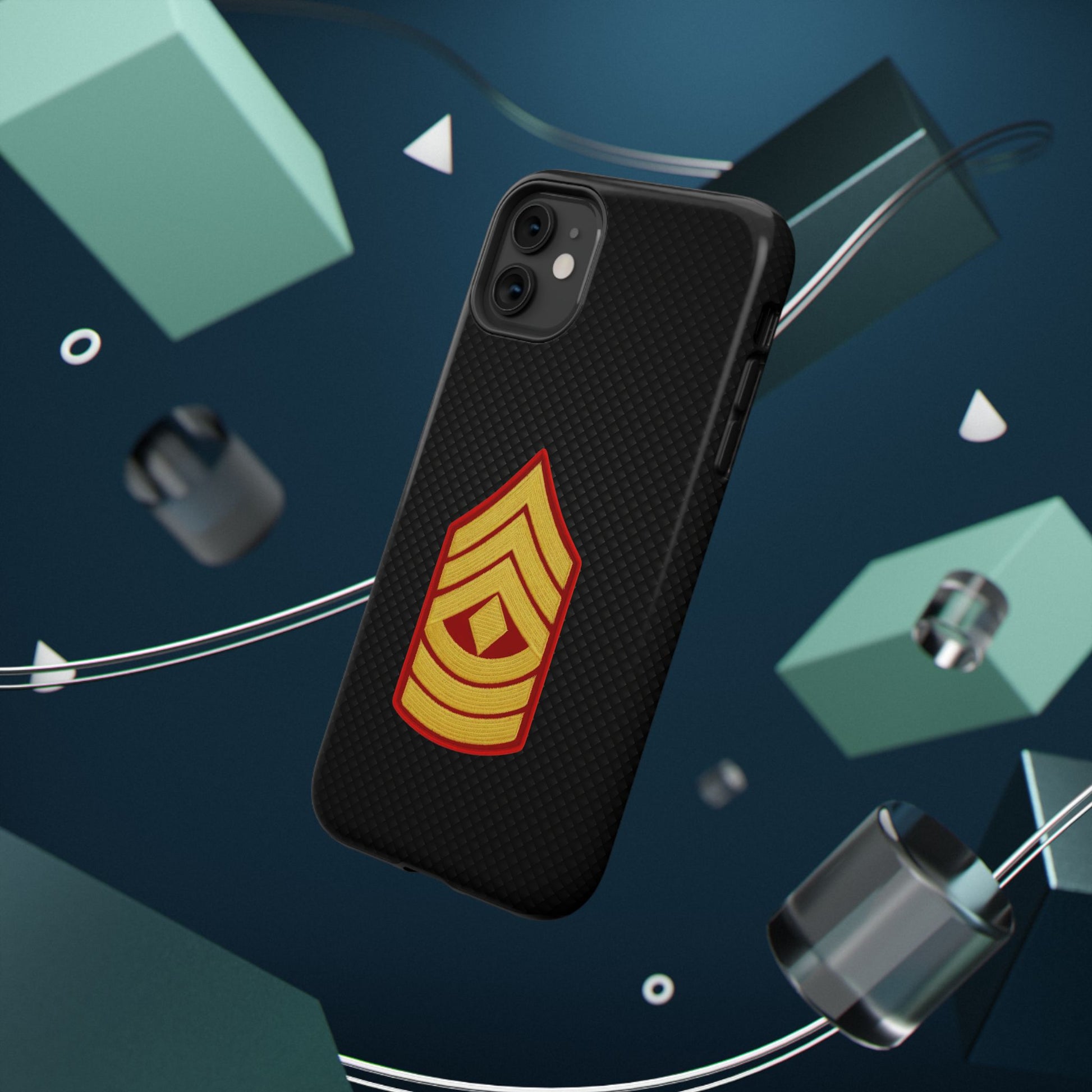 Rank Insignia Impact-Resistant Cases, First Sergeant