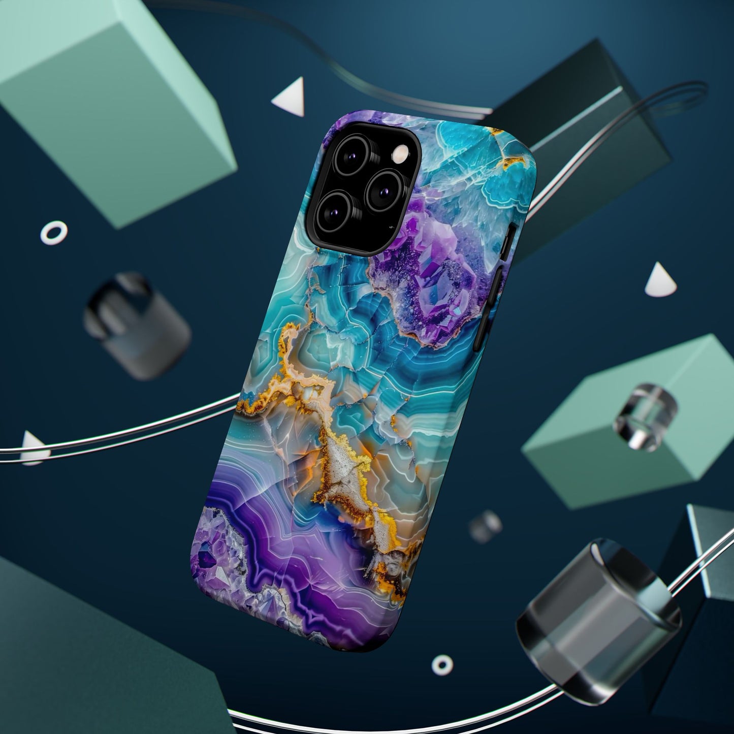 Turquoise Veil Magnetic Phone Case