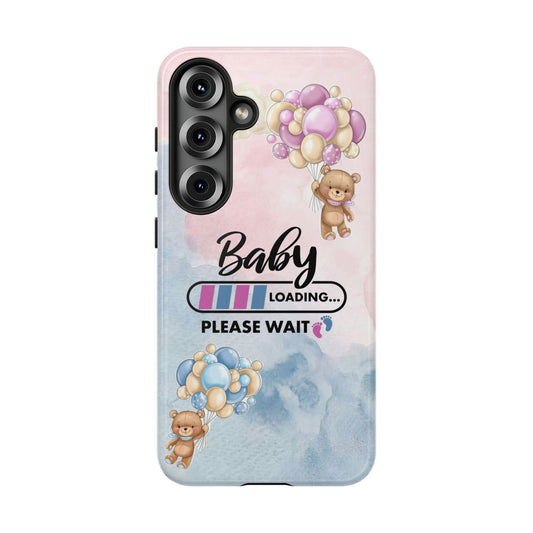 Cute Baby Loading Tough Case - Maternity Phone Cover