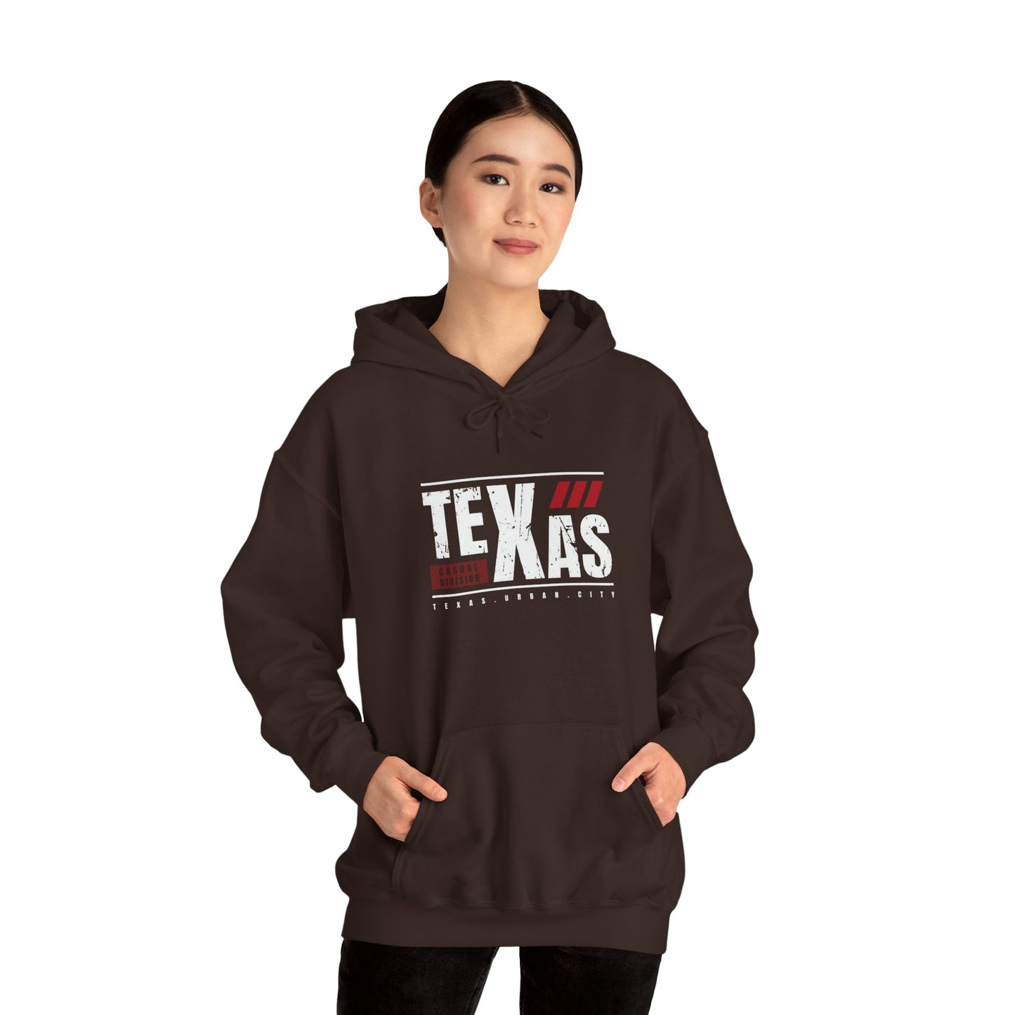 Texas Unisex Heavy Blend Hoodie - Bold Design for Everyday Comfort