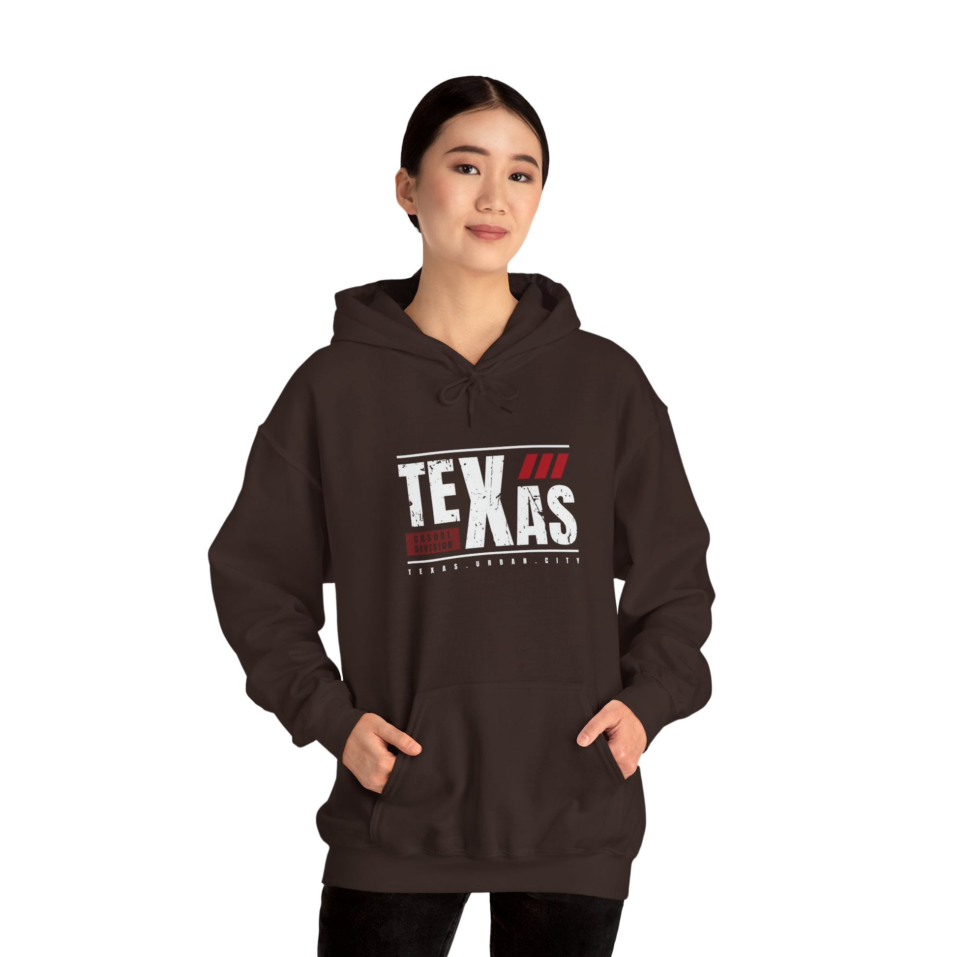 Texas Unisex Heavy Blend Hoodie - Bold Design for Everyday Comfort