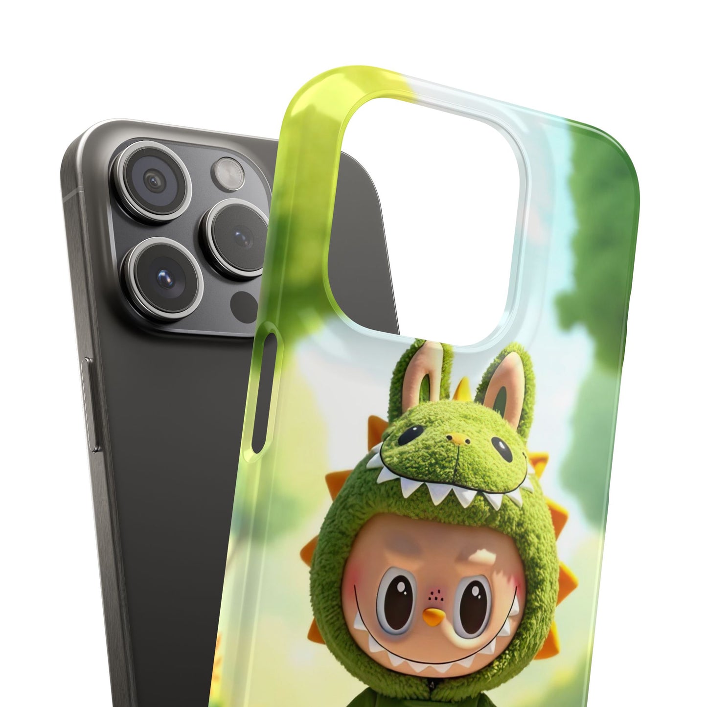 The Monsters Snap Case for iPhone Models – Playful Dinosaur Design