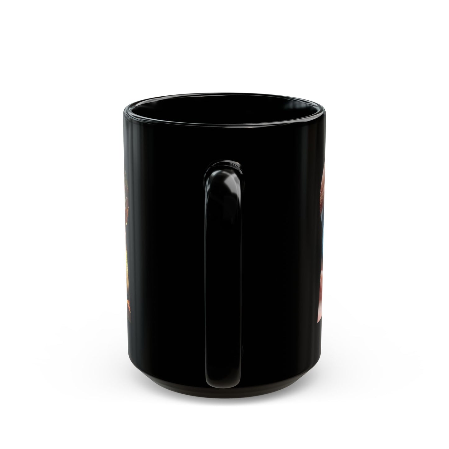 Christmas Secret Santa Black Mug - 11oz, 15oz