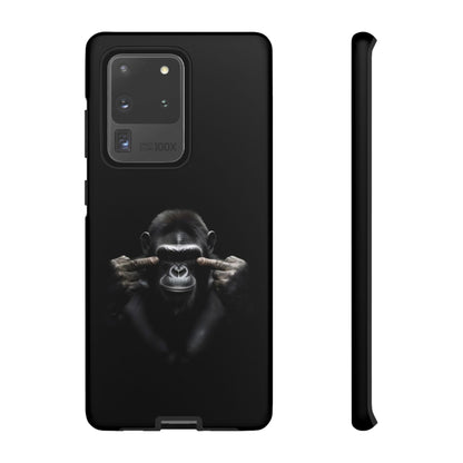 Edgy Gorilla Samsung  Phone Case - Funny Gift for Animal Lovers