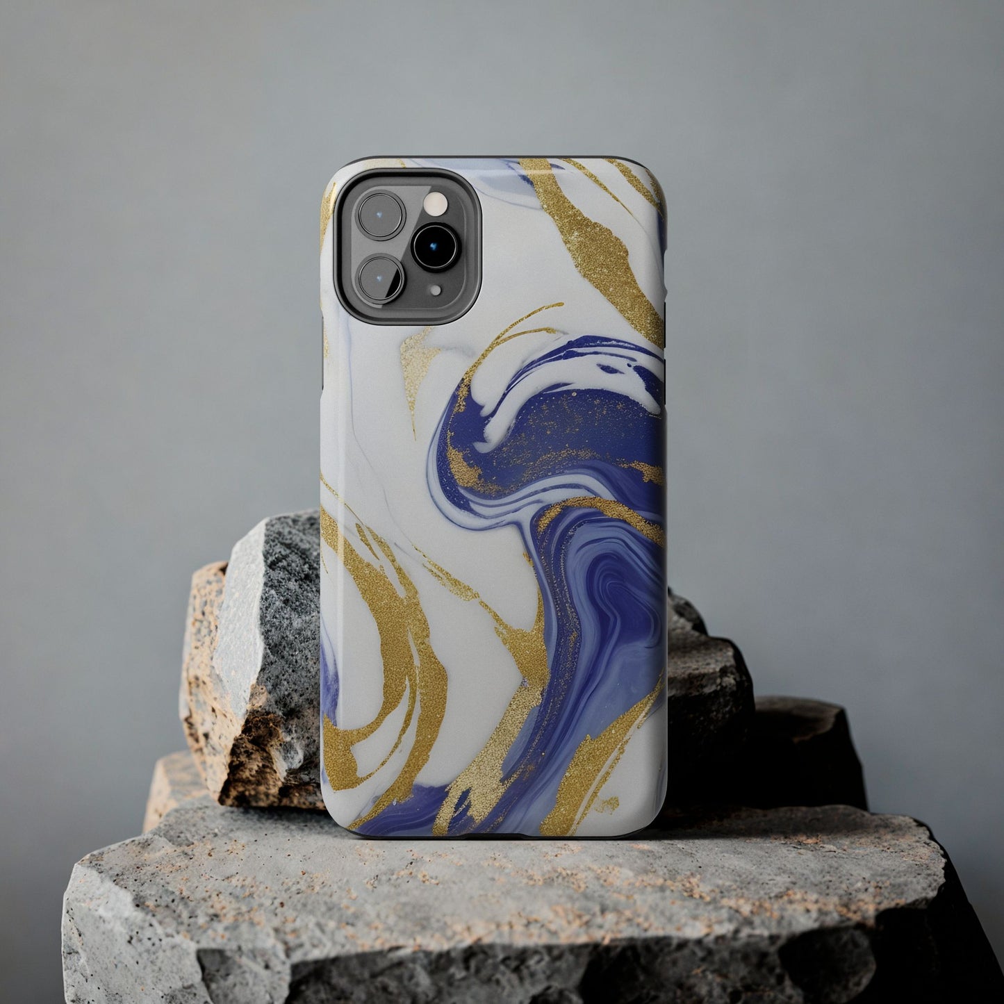 Elegant Marble Phone Case, Stylish Tech Accessory