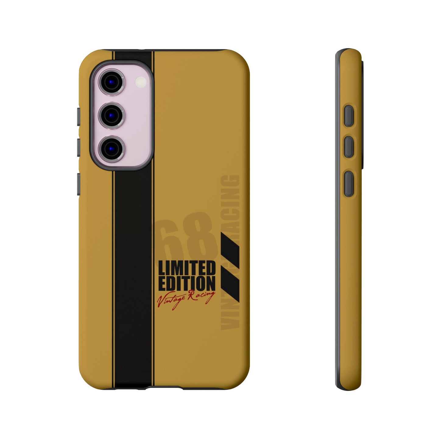 Vintage Racing 68 Tough Case, Retro Racecar Design