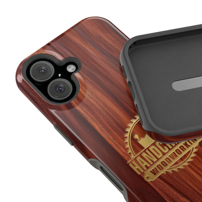 Woodworking Logo Magnetic iPhone Case