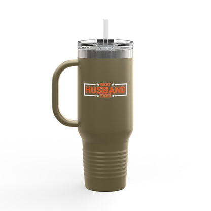 Best Husband Ever Insulated Travel Mug, 40oz - Perfect Gift for Him