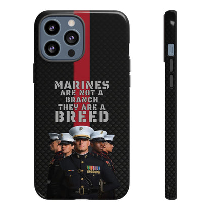 Marine Corps Tough iPhone Case - Proud Military Supporter