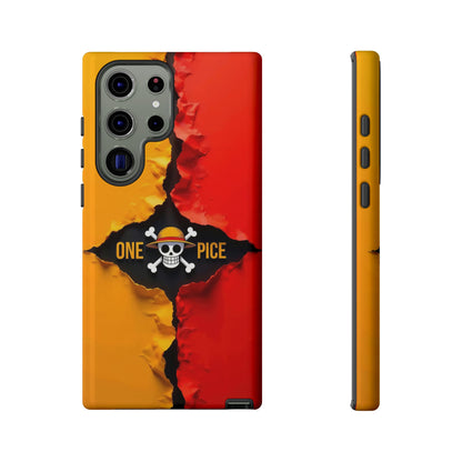 One Piece Samsung Tough Phone Case, Pirate Adventure Design