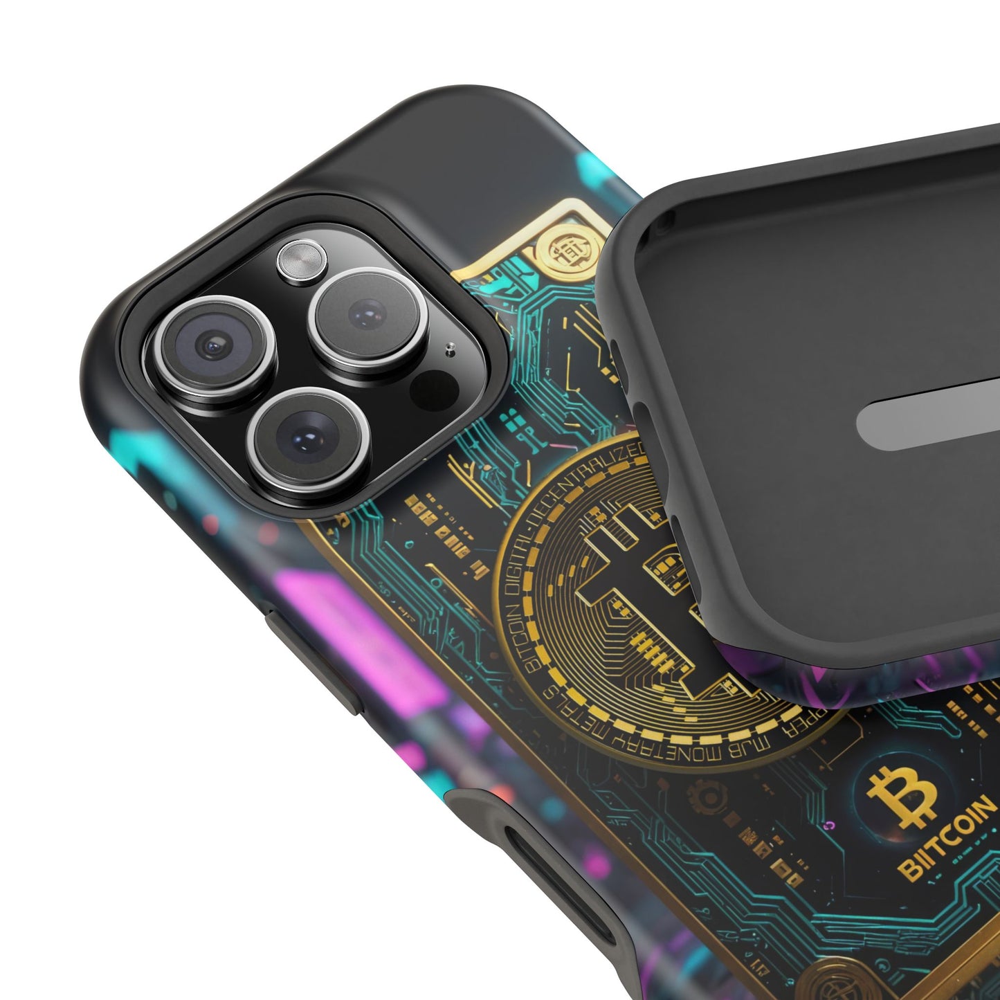 Bitcoin Magnetic Phone Case, Unique Phone Cover