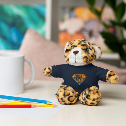 Super Dad Stuffed Animals, Personalized Gift for Father's Day