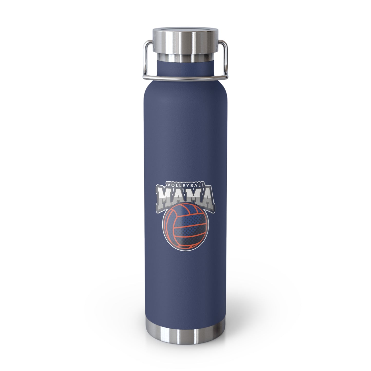 Volleyball Mama Copper Vacuum Insulated Bottle, 22oz