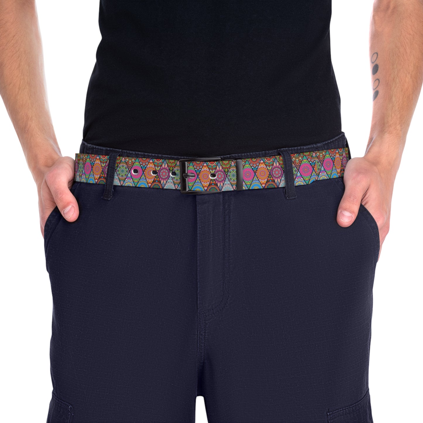 Mandala Argyle Belt