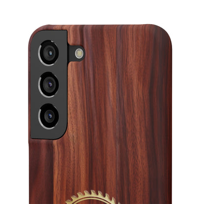 Woodworking Logo Slim Cases, Samsung