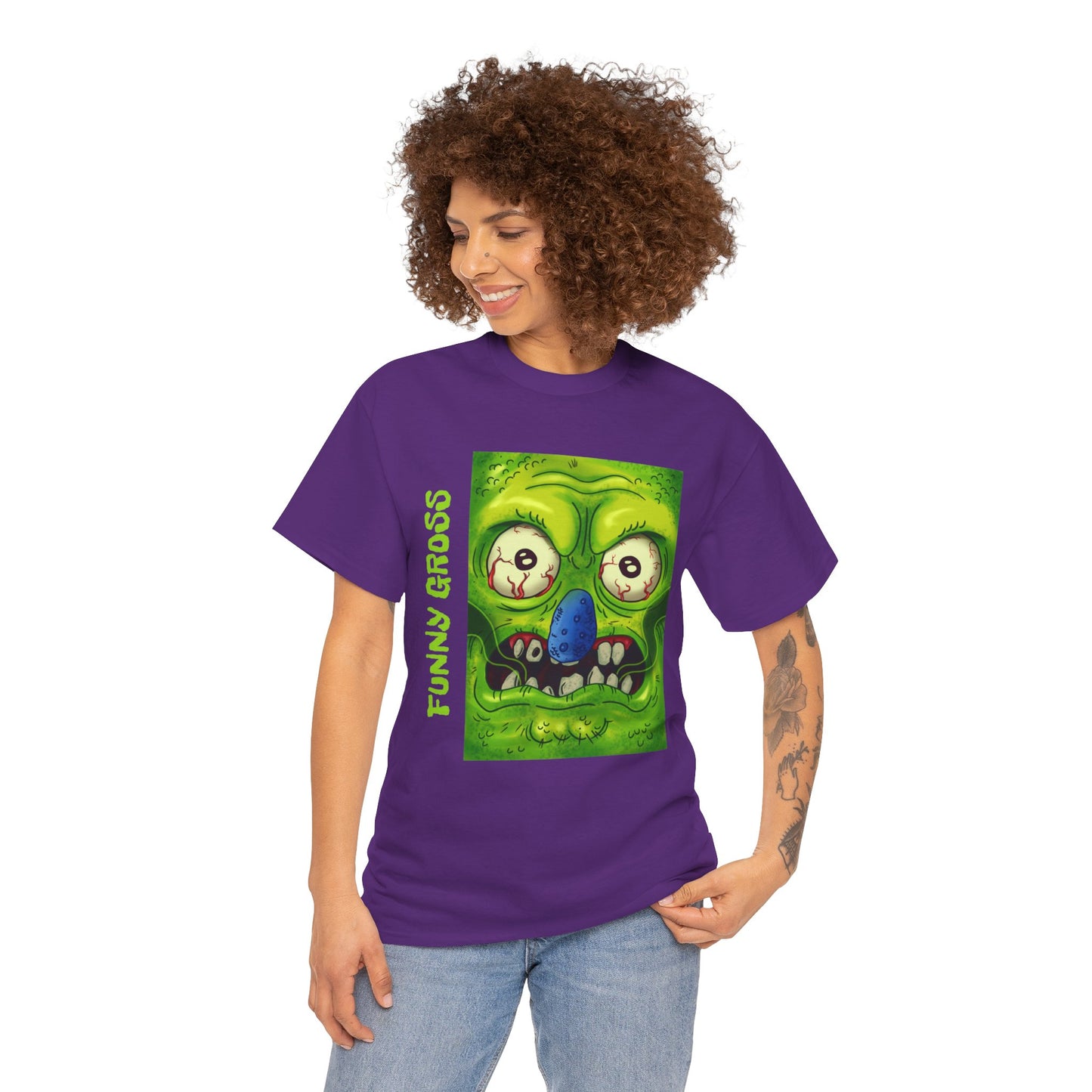 Funny Gross Unisex Heavy Cotton Tee