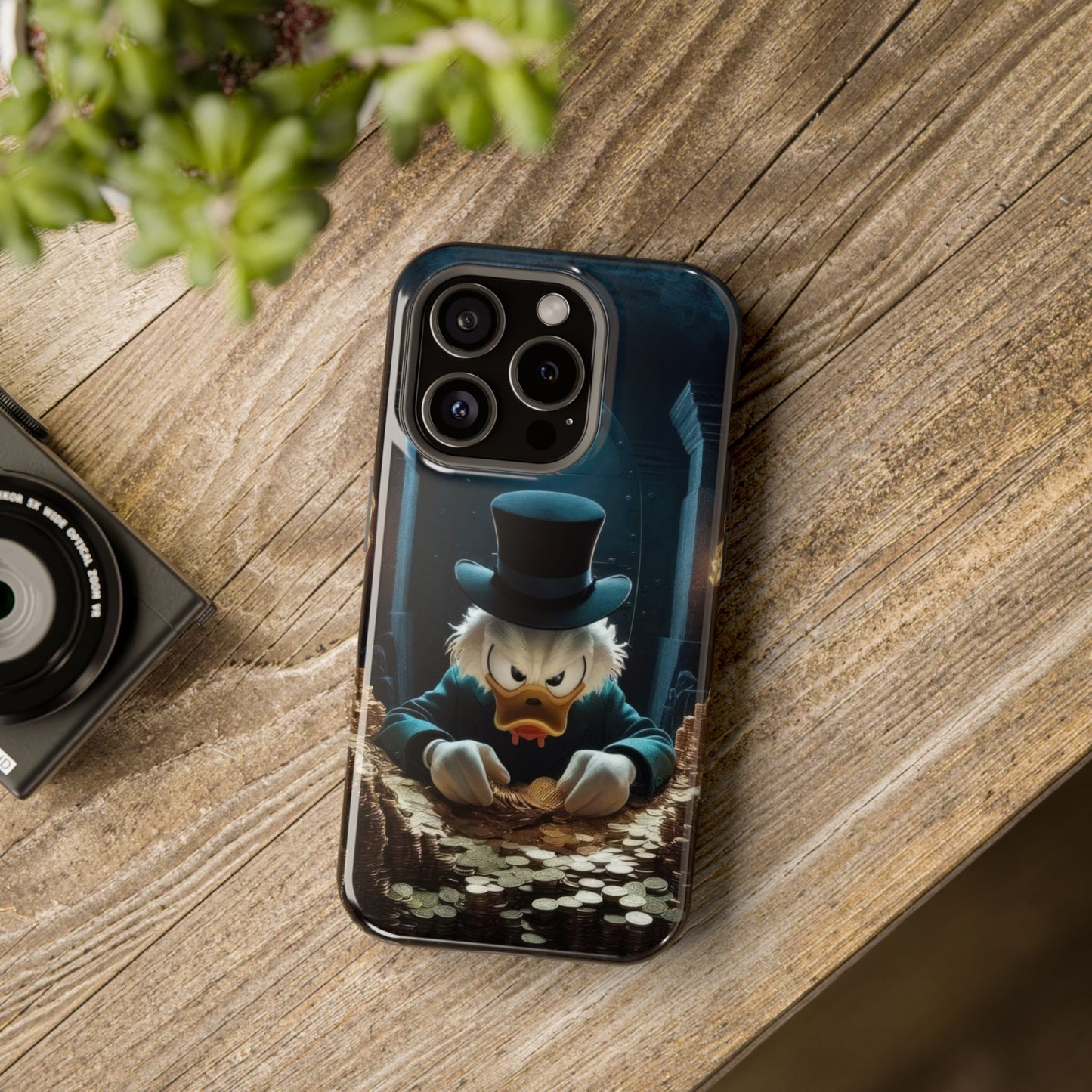 Magnetic Phone Case - Scrooge McDuck Design