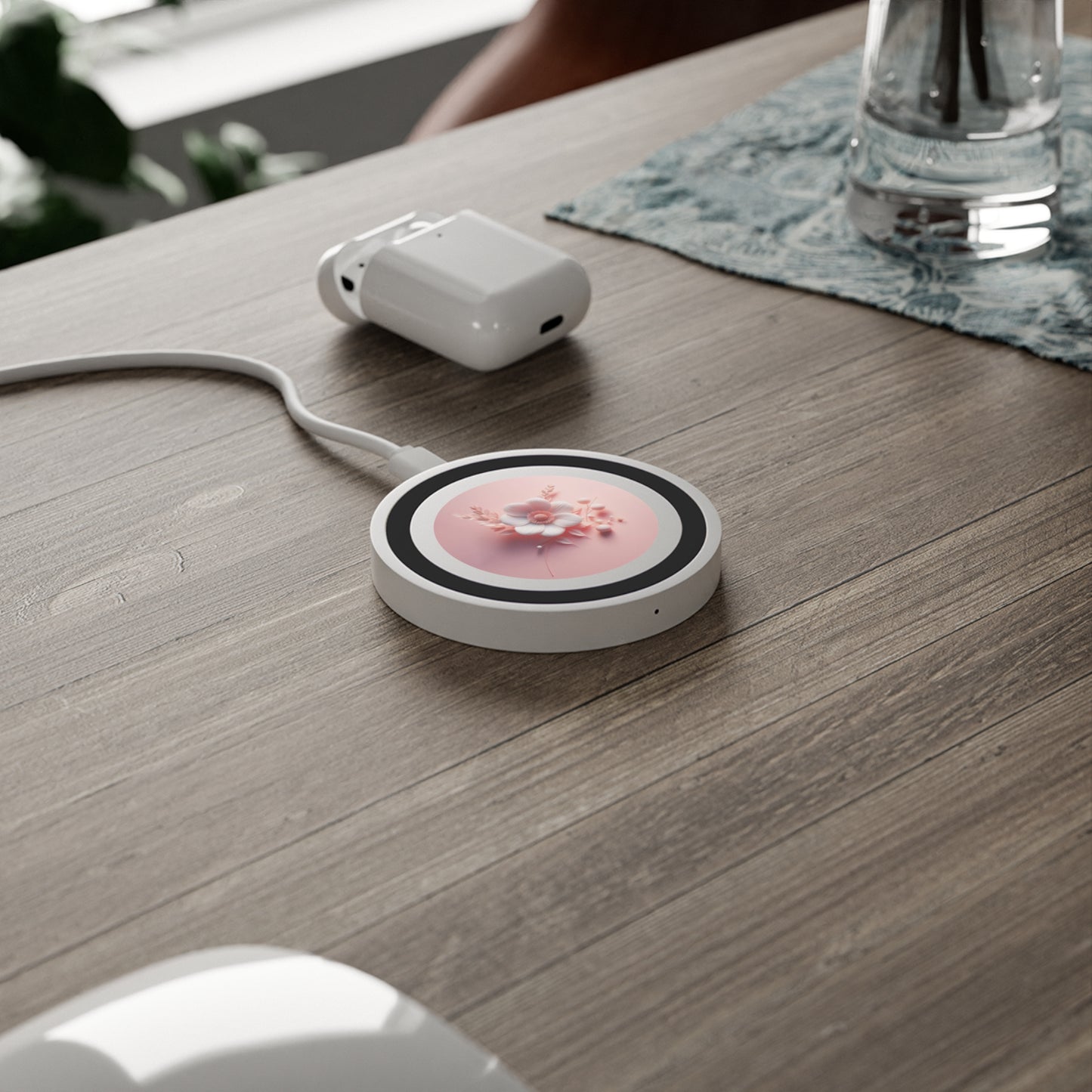 Pink Dreamscape Quake Wireless Charging Pad